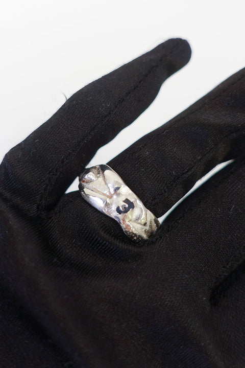 La bague Porcelaine bleu 2