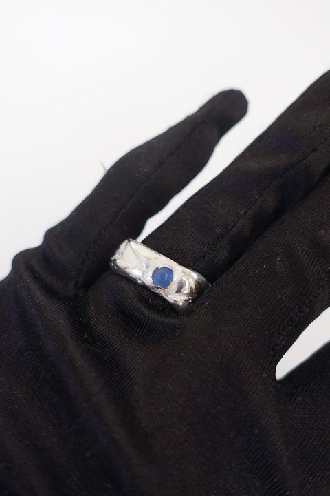 La bague Porcelaine bleu 2