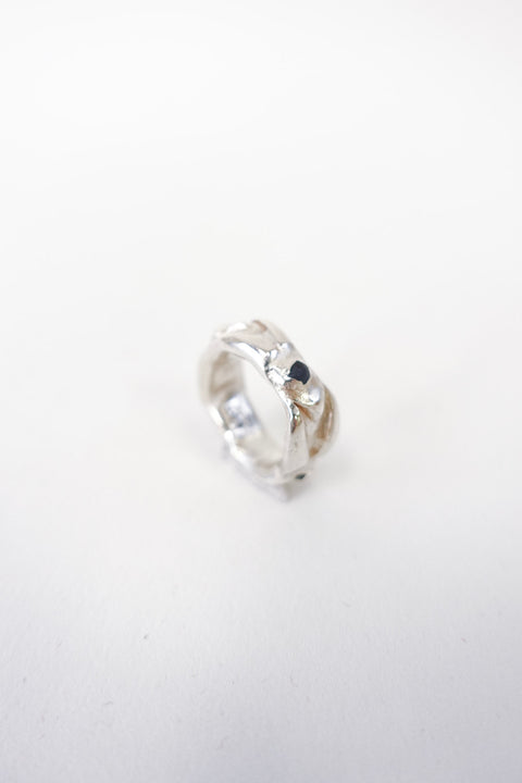 La bague Porcelaine bleu 2